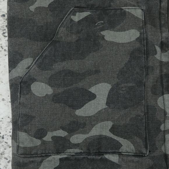 RARE Vintage Carhartt x Bape Faded Black Camo Arctic Vest - Picture 4 of 16